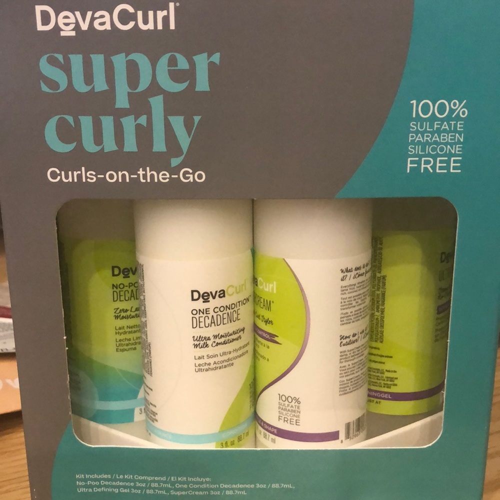 DevaCurl travel size sample kit